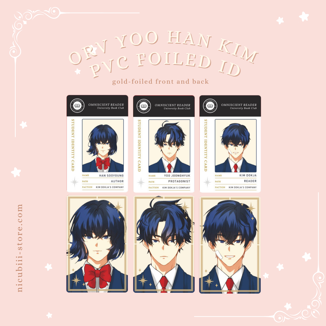 [Pre-order] ORV YooHanKim Gold Foil PVC IDs + Photo Set