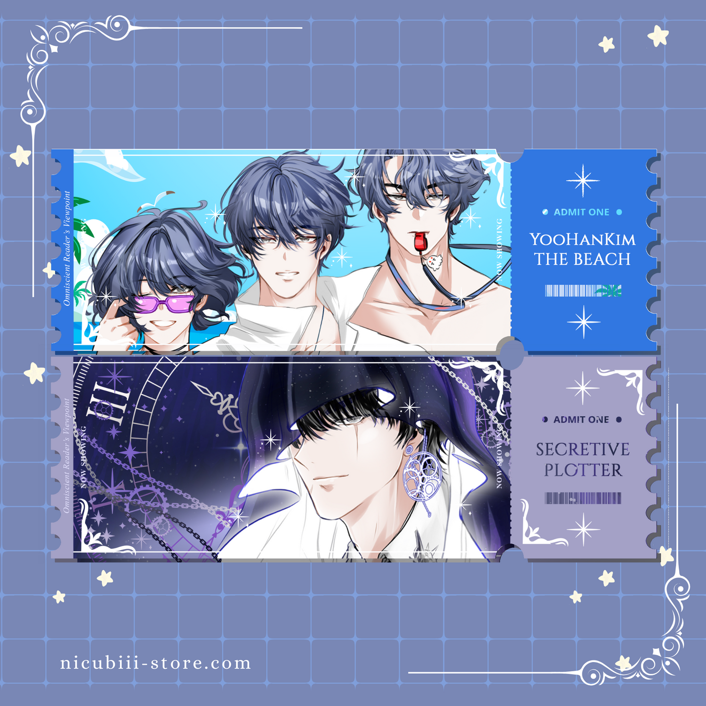 [Pre-order] ORV Ticket Bookmarks