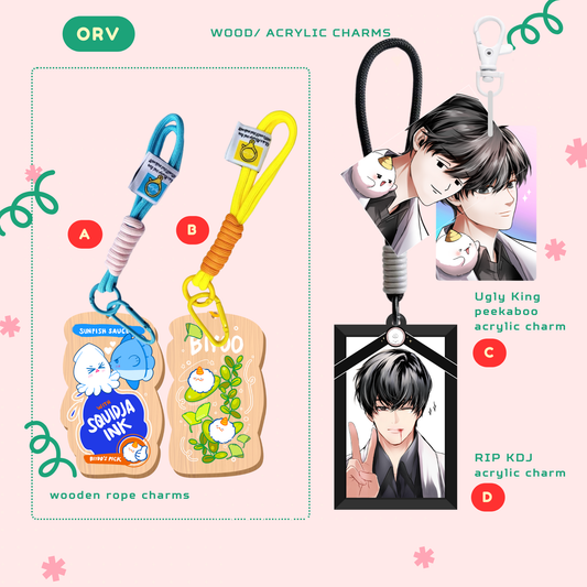 ORV Wood/Acrylic Charms