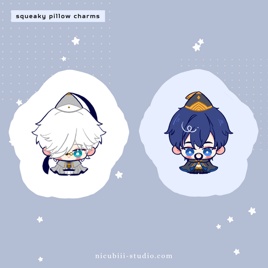 WHA squeaky pillows