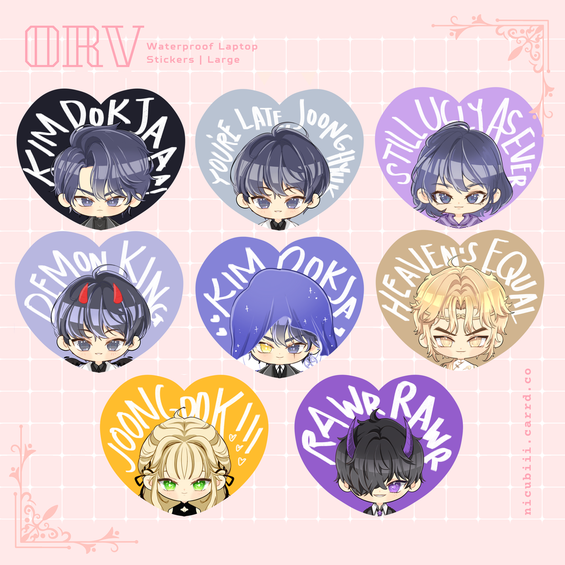 ORV Stickers (Large) – nicubiii-studio