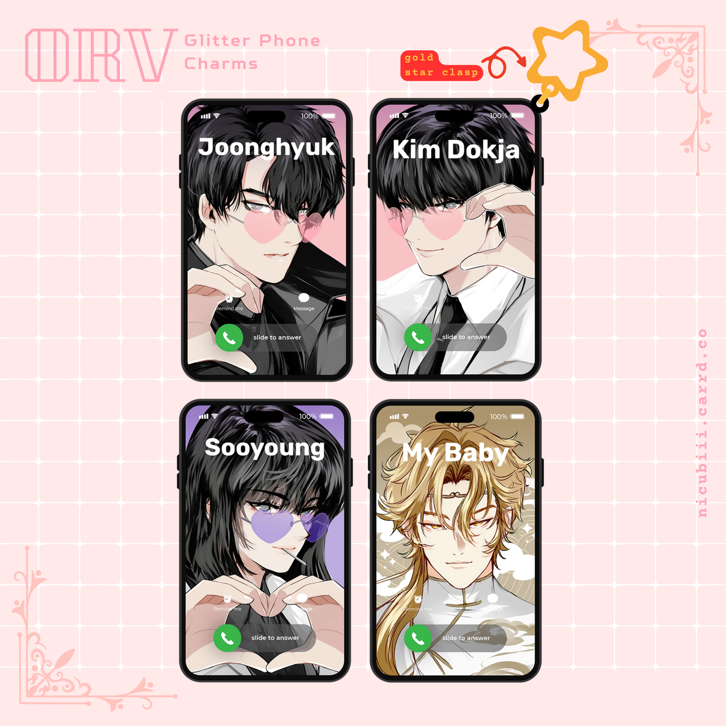 ORV Lockscreen Charms