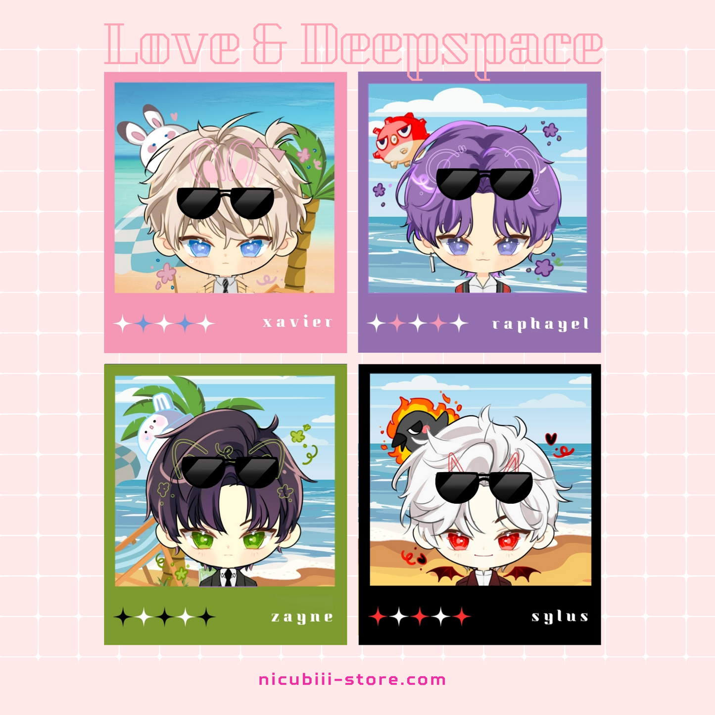 LADS Love and Deepspace Acrylic Keychain