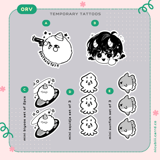 ORV Temporary Tattoo