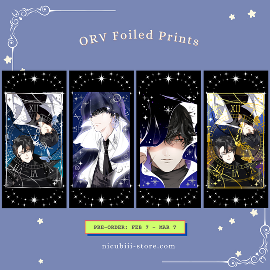 [Pre-order] ORV Foiled Prints