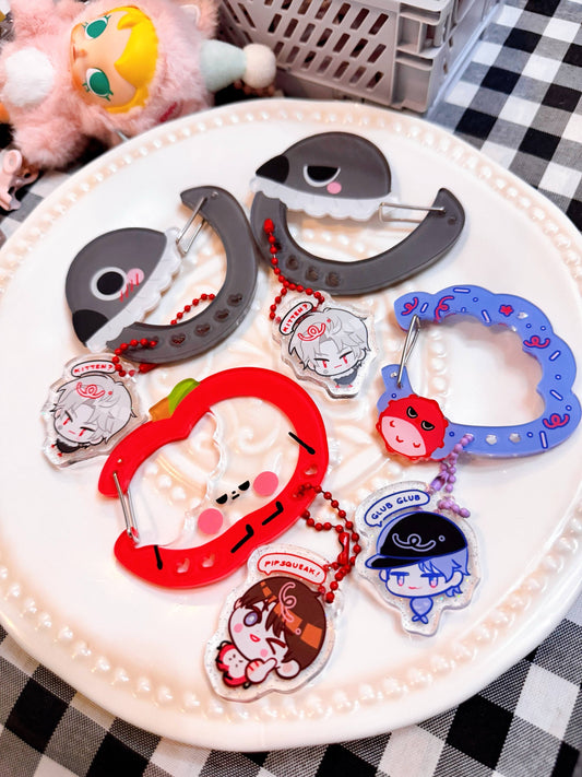 Pre-order: Love and Deepspace Carabiners with Charm