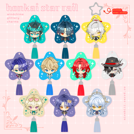 HSR Star Glitter Charms