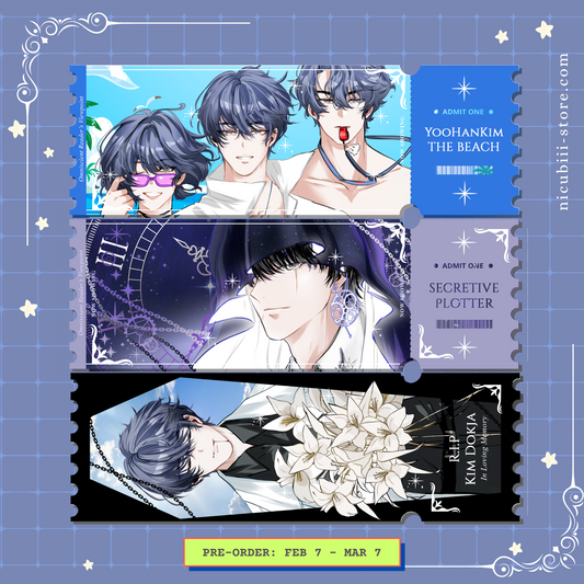 [Pre-order] ORV Ticket Bookmarks