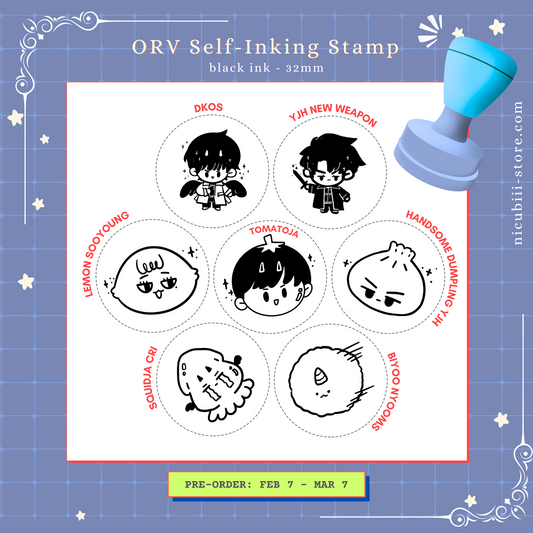 [Pre-order] ORV Self-Inking Stamps