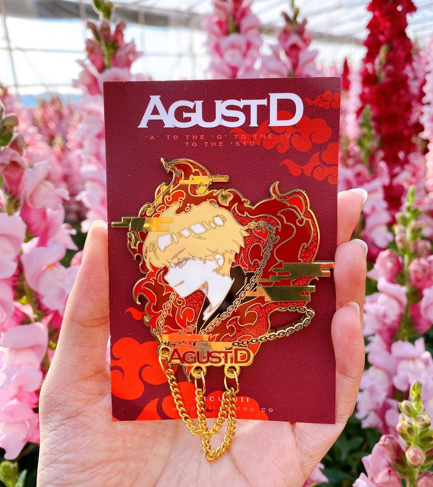 3" Agust D Pin