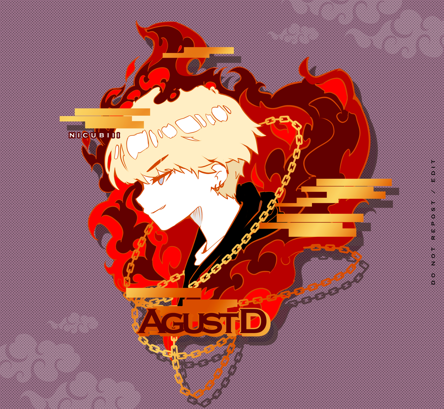 3" Agust D Pin