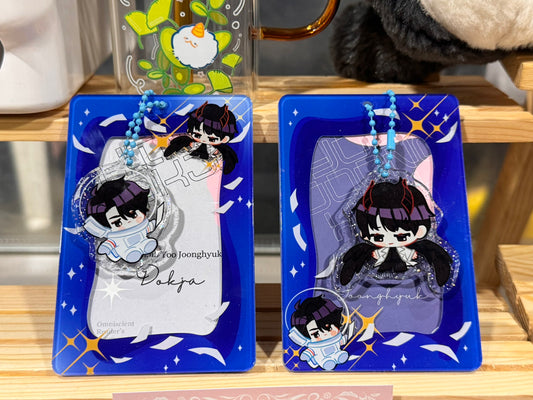 Pre-order: Joongdok Acrylic Card Holder with Acrylic Charm