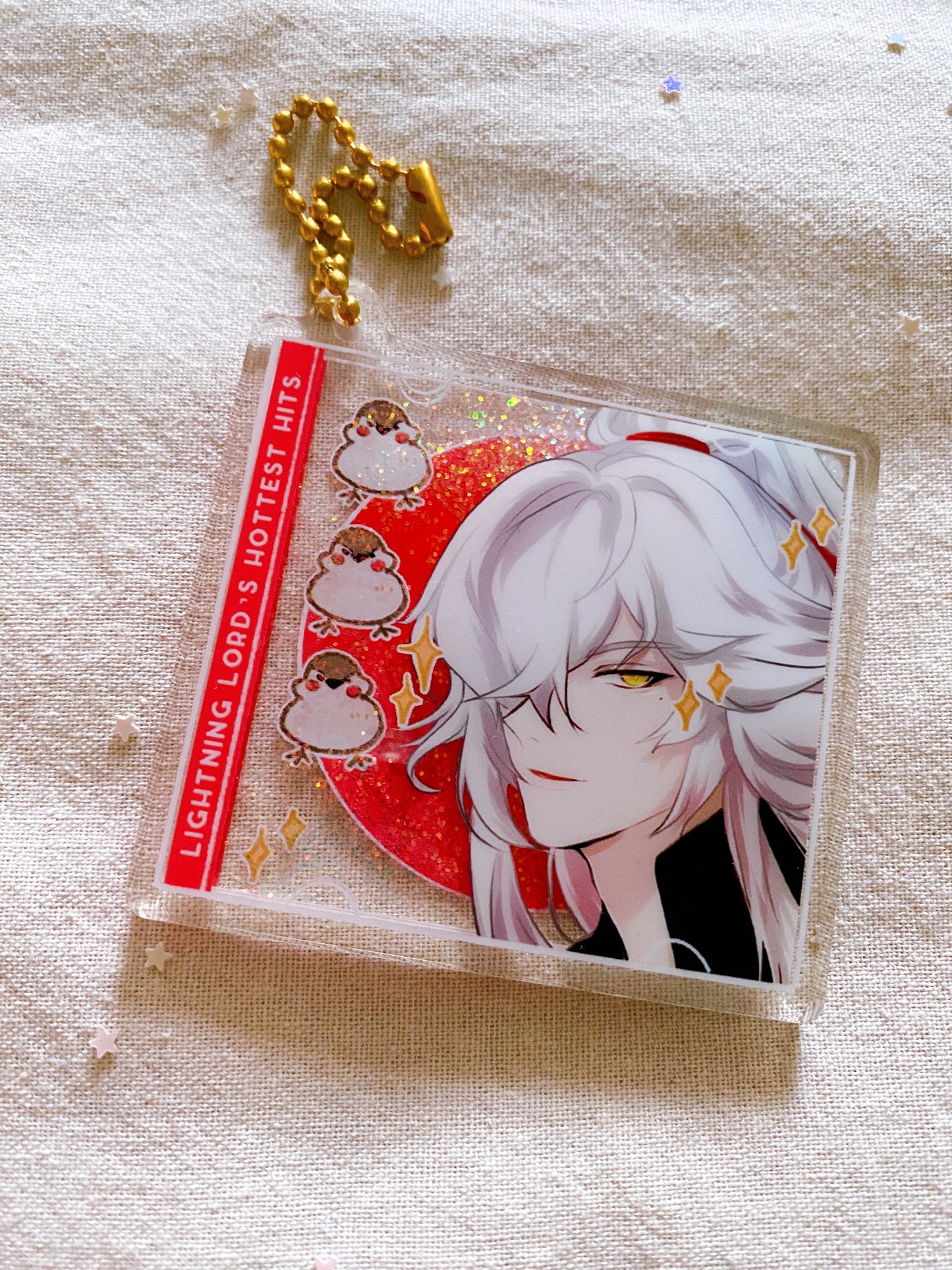 Honkai Star Rail Glitter Quicksand CD Charms