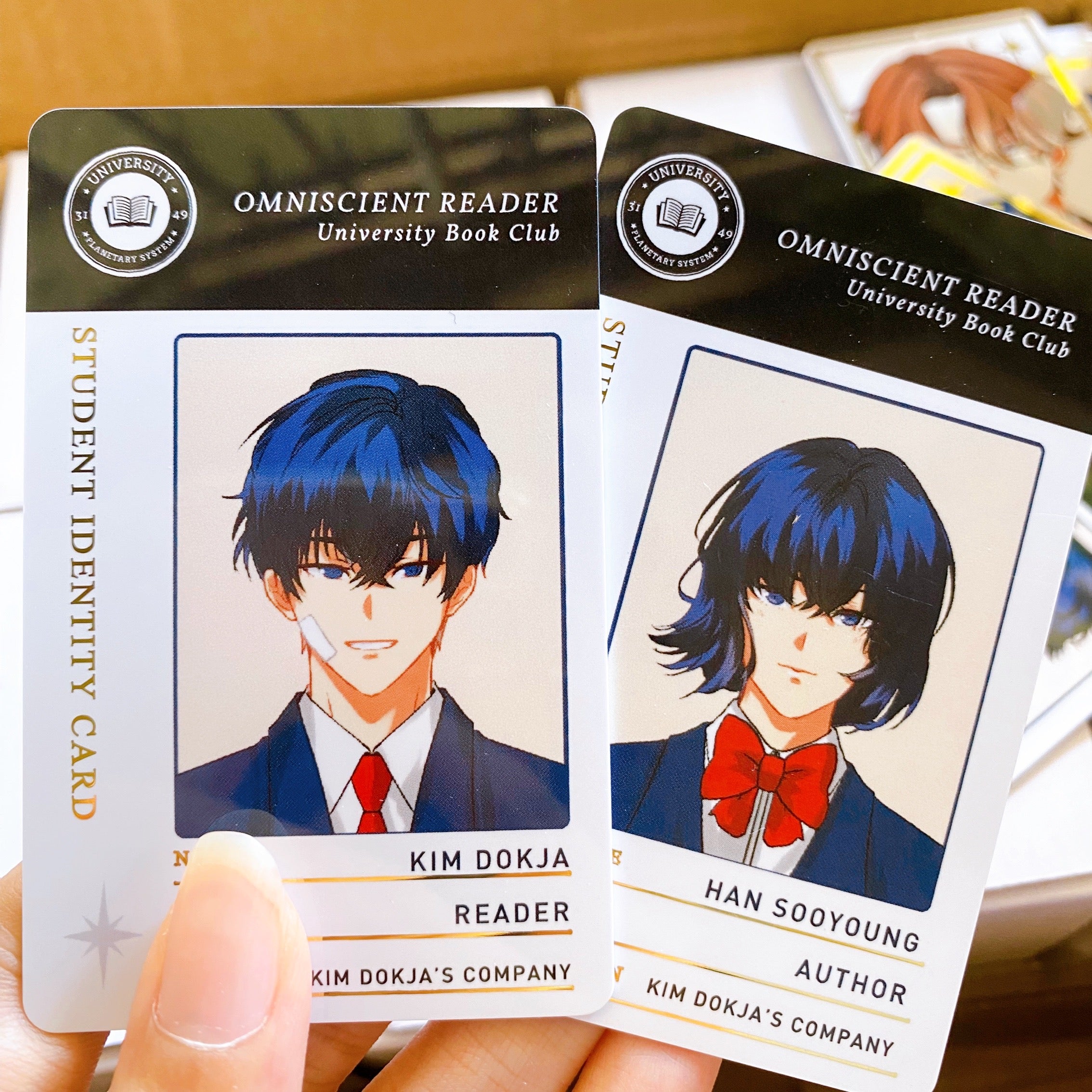 ORV YooHanKim Gold Foil PVC IDs – nicubiii-studio