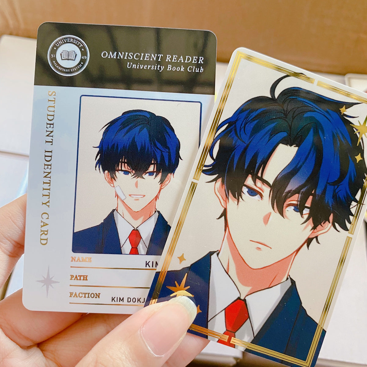 Pvc Orv ORV YooHanKim Gold Foil PVC IDs – nicubiii-studio
