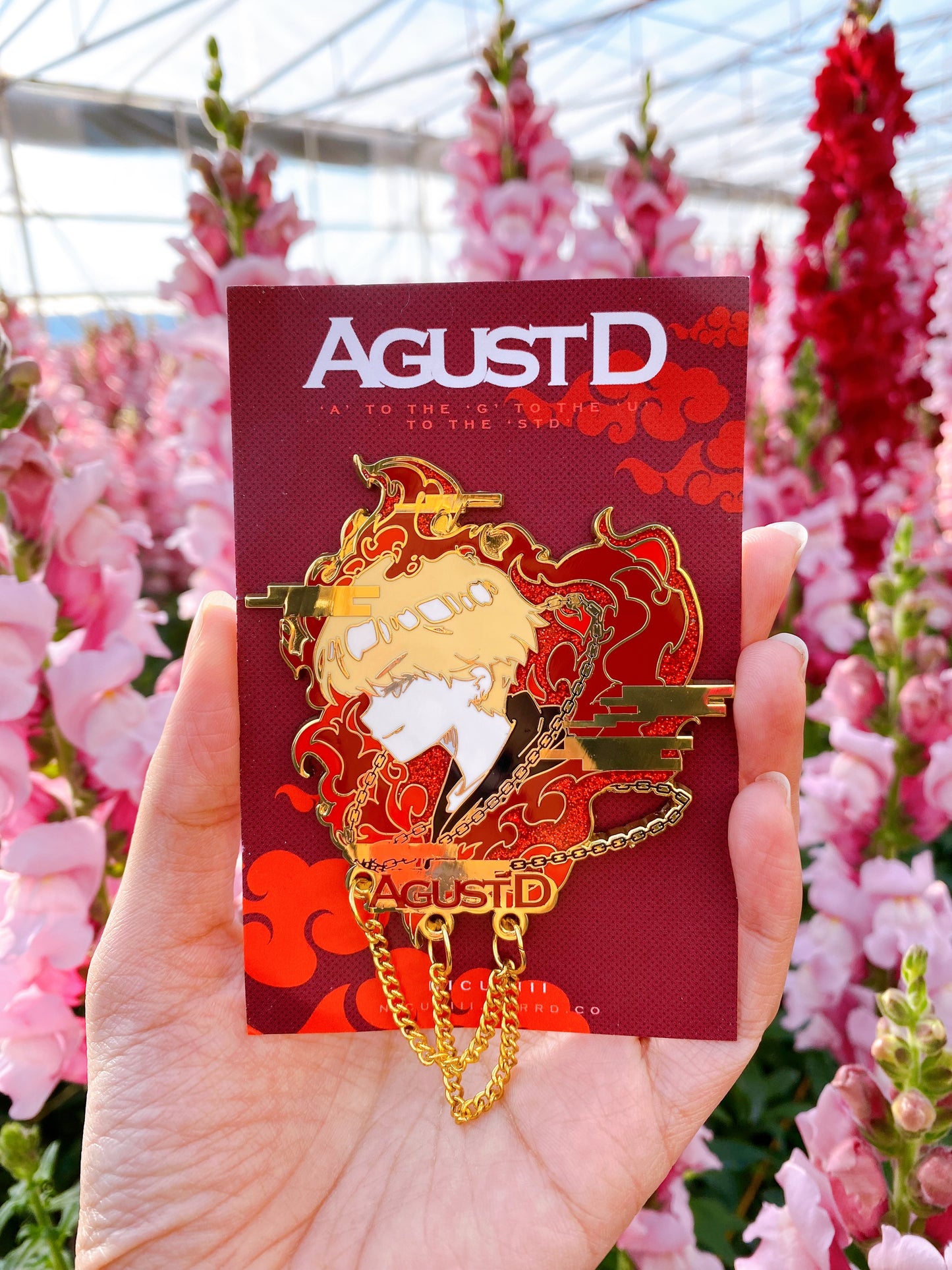 3" Agust D Pin