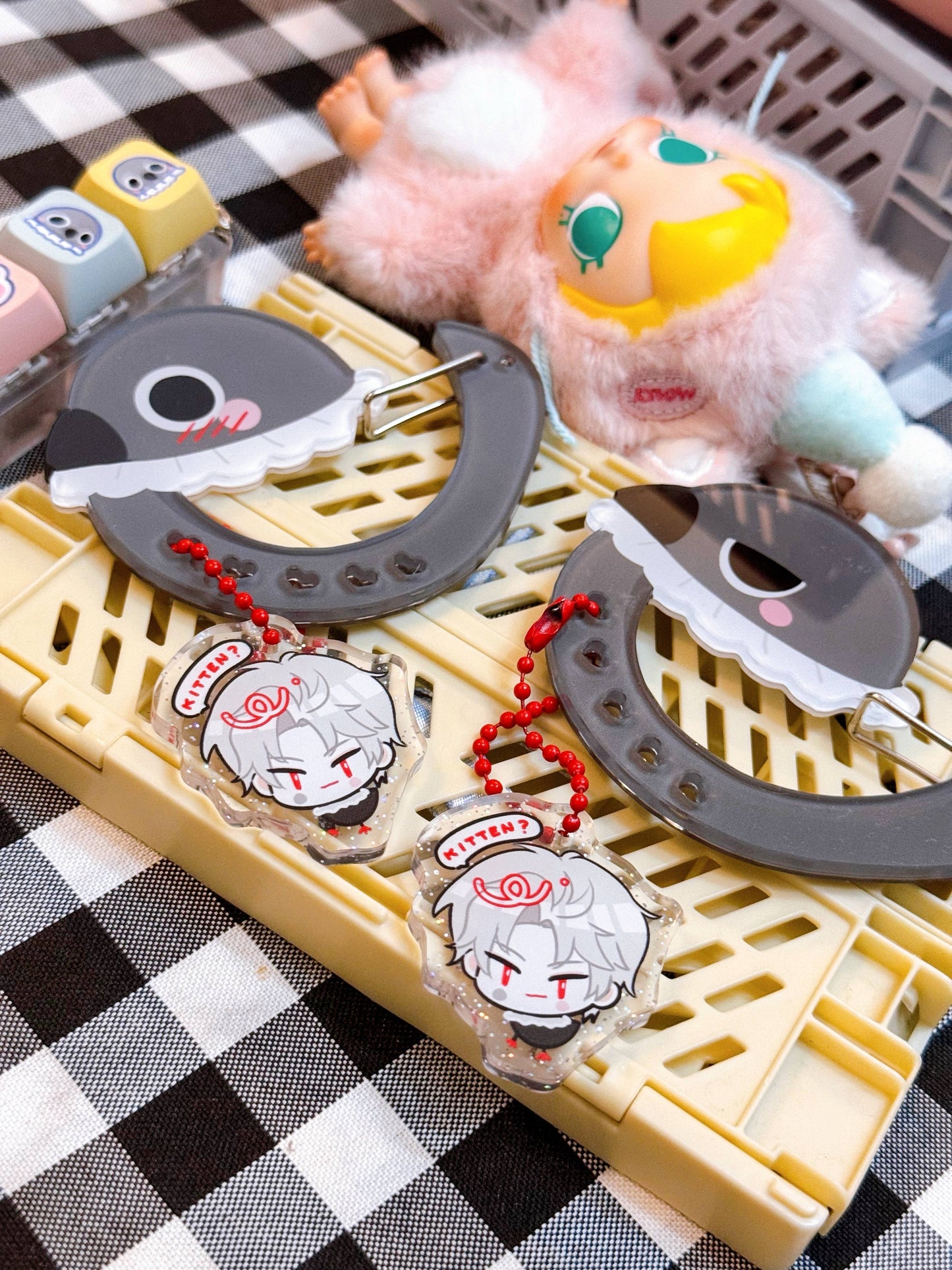 Pre-order: Love and Deepspace Carabiners with Charm