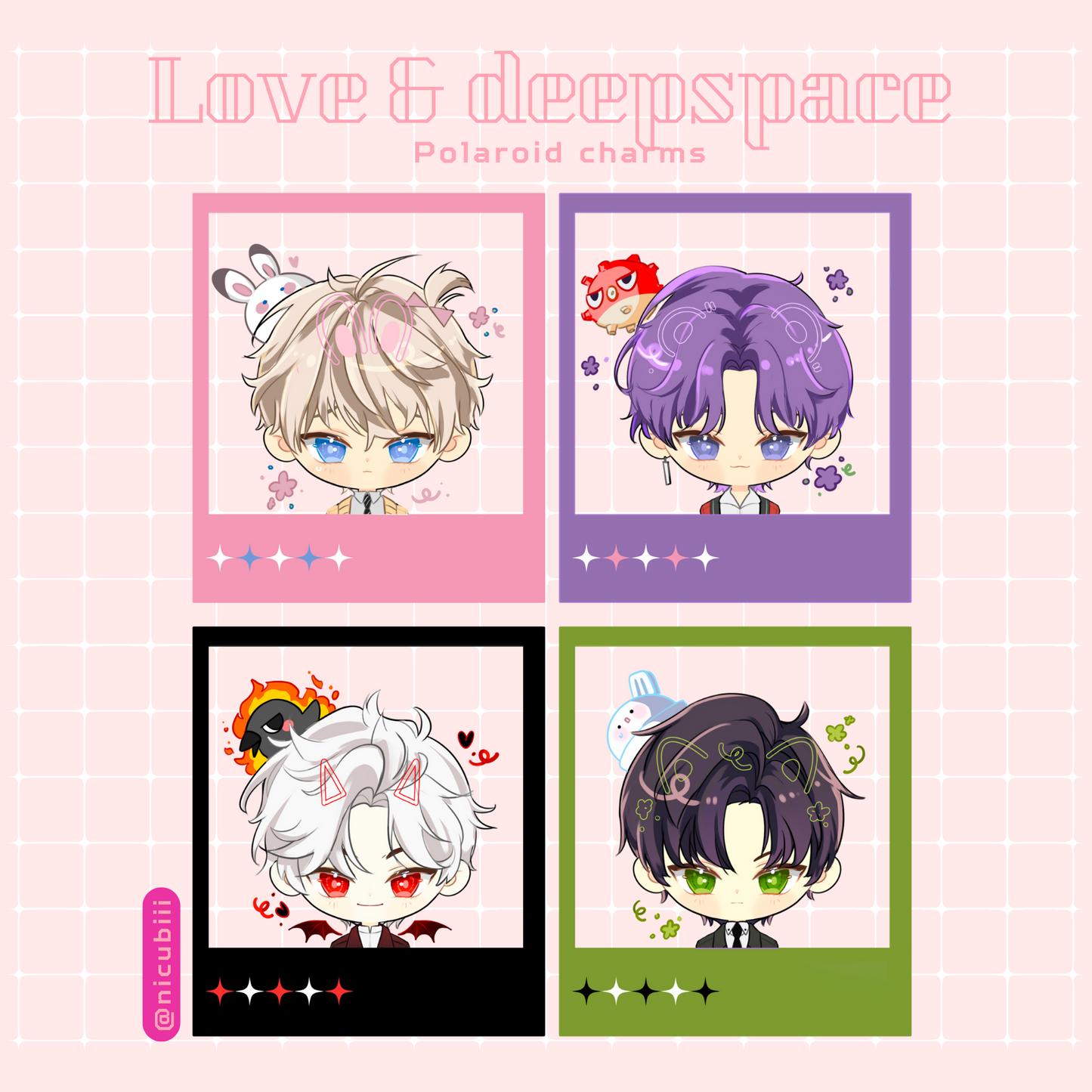 LADS Love and Deepspace Acrylic Keychain