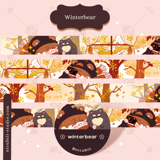 Winterbear V Washi Tape