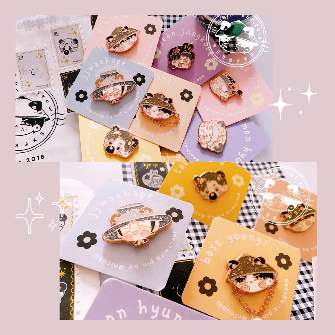 Daechwita Chibi Pin SET B