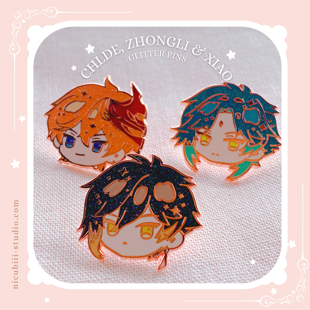 Repo Chibi Pin Genshin Chibi Pins – nicubiii-studio