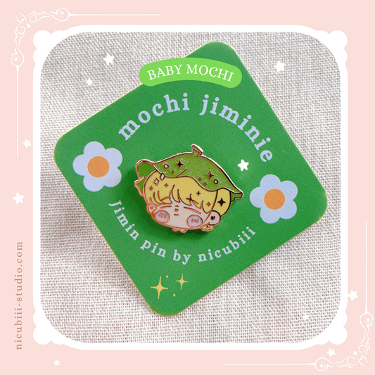 Mochi Jimin Chibi Pin