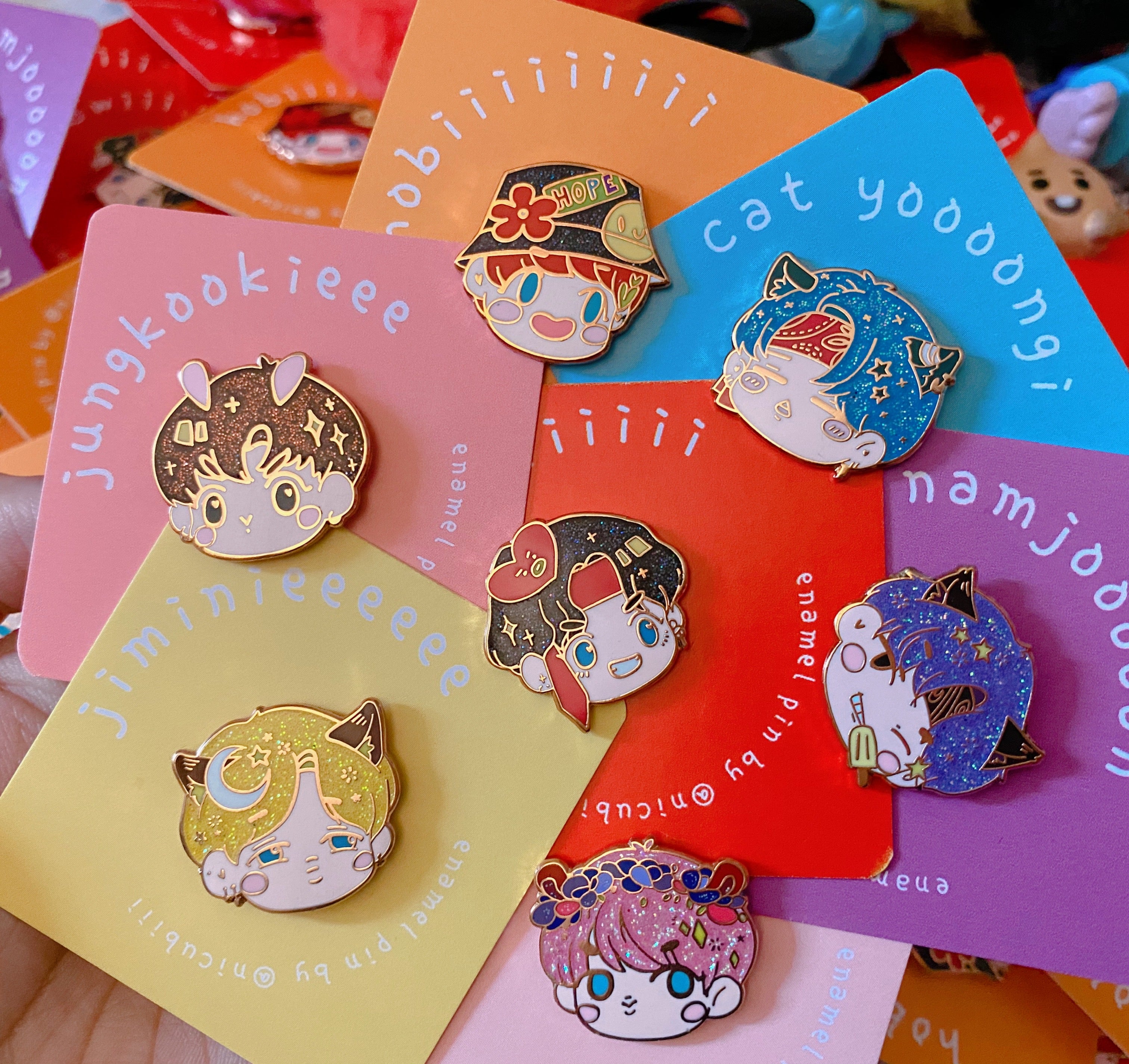 Chibi Pin Merch BTS Chibi Pin – nicubiii-studio