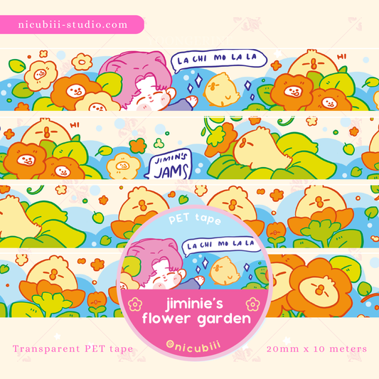 Jimins's Flower Garden PET Tape