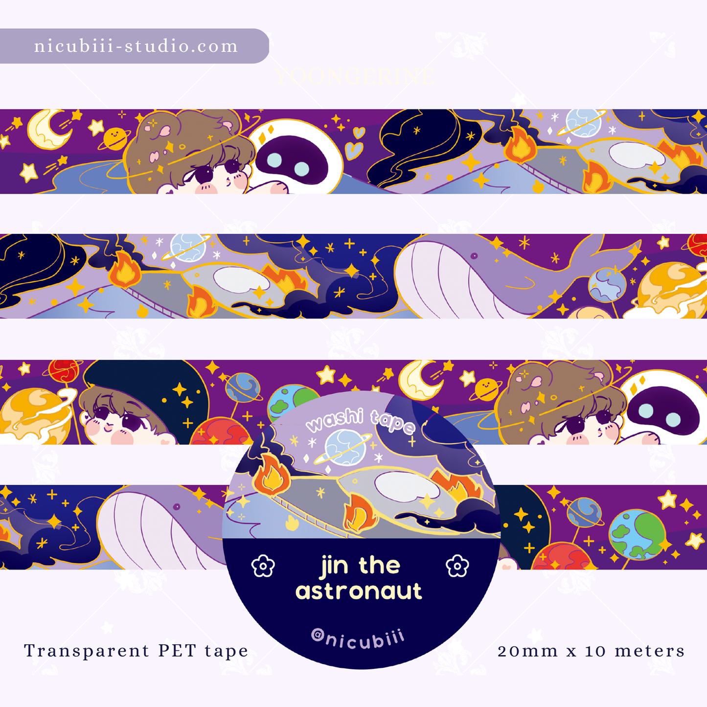 BTS Washi & PET Tape Set