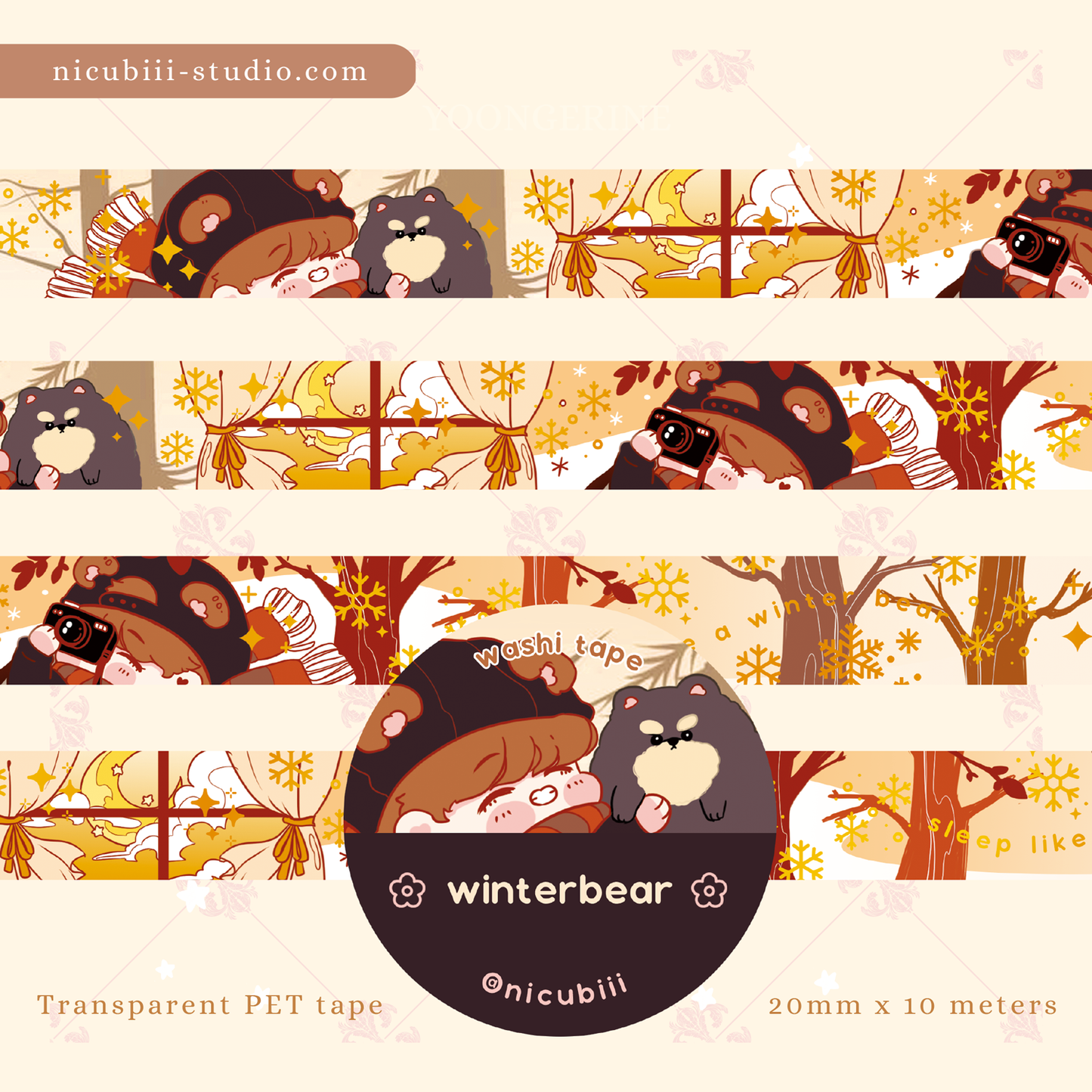 BTS Washi & PET Tape Set