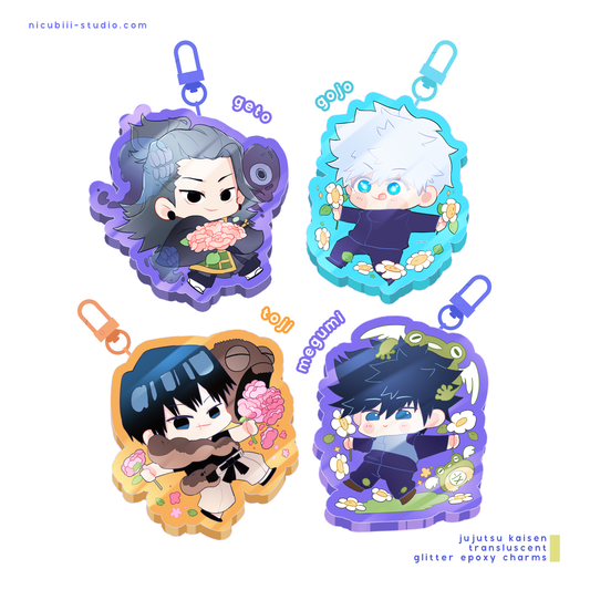 Jujutsu Kaisen Flower Charm